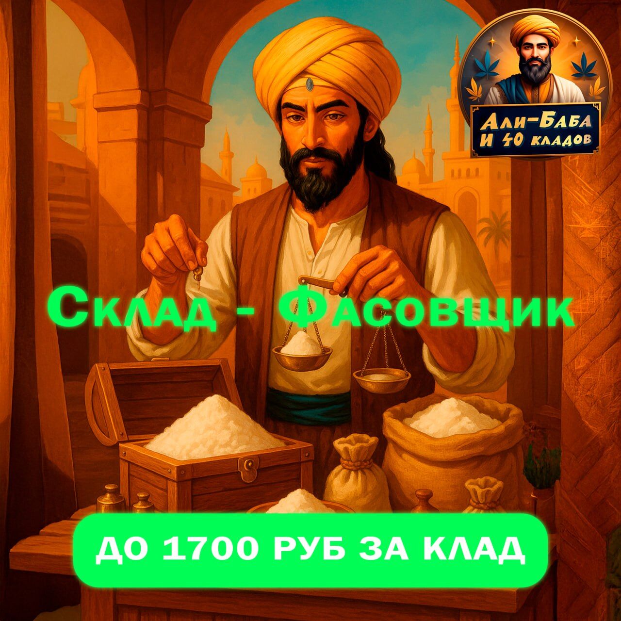 💰 Склад-фасовщик 💰
